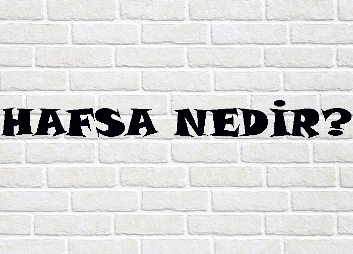 HAFSA NEDİR? 1