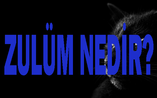 ZULÜM NEDİR? 5