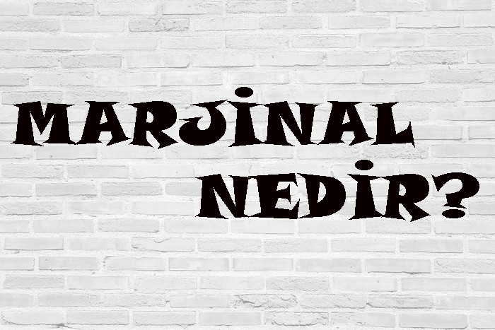 MARJİNAL NEDİR? 1