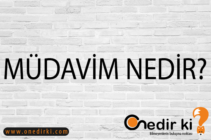 MÜDAVİM NEDİR? 10