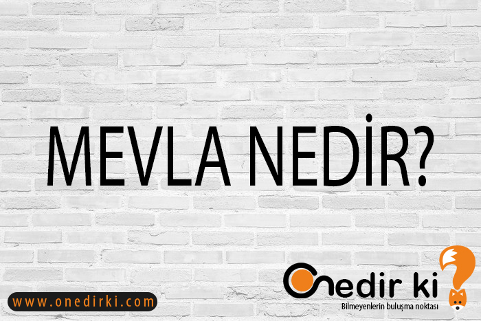 MEVLA NEDİR? 1