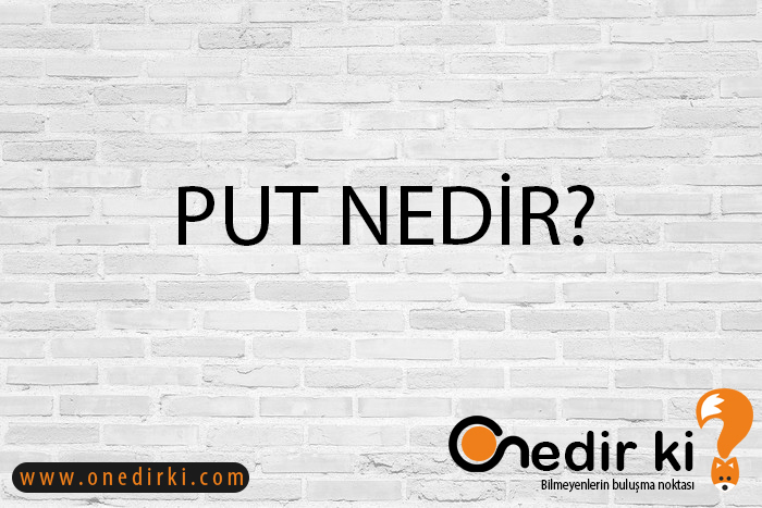 PUT NEDİR? 10