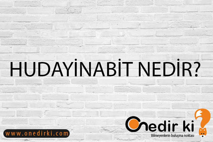 HUDAYİNABİT NEDİR? 7