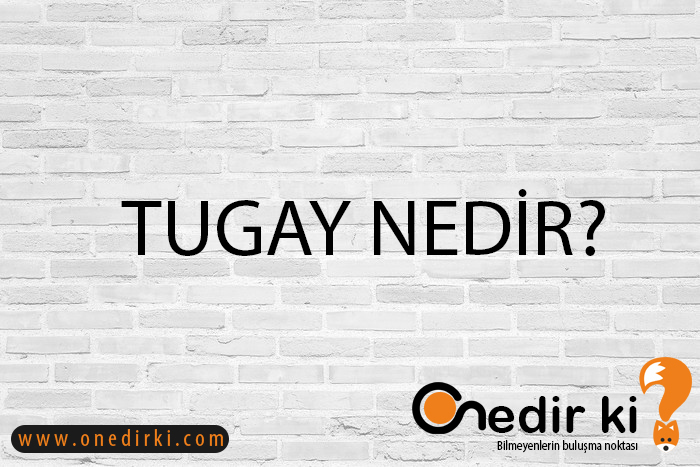 TUGAY NEDİR? 1