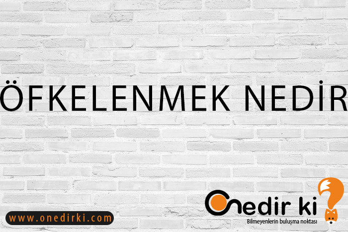 ÖFKELENMEK NEDİR? 2