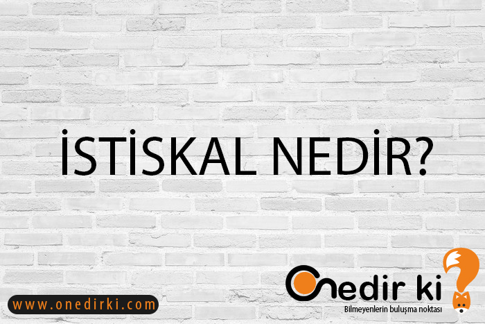 İSTİSKAL NEDİR? 1