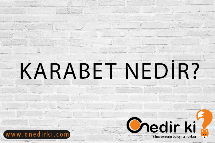 KARABET NEDİR? 1