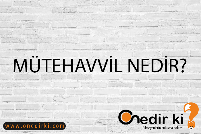 MÜTEHAVVİL NEDİR? 4