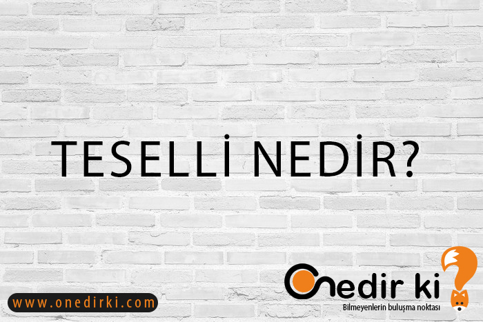 TESELLİ NEDİR? 3