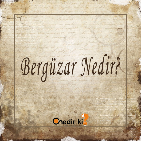 Bergüzar Nedir? 1