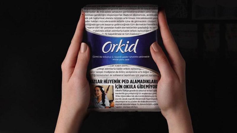 Orkid'in gazete kağıtlı reklamı sosyal medyanın gündemine oturdu! 1