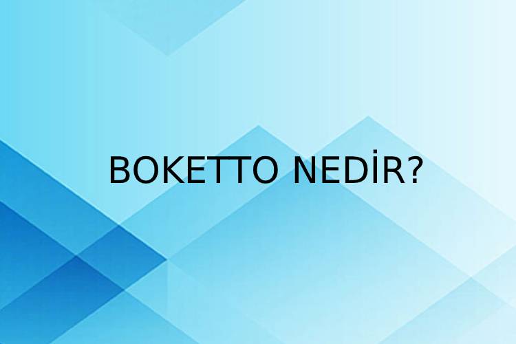 Boketto Nedir? 8