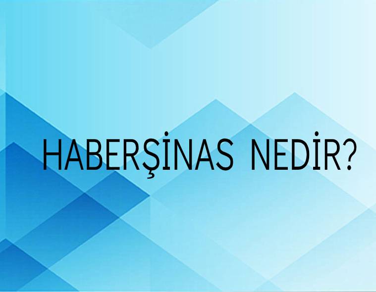 Haberşinas Nedir? 1