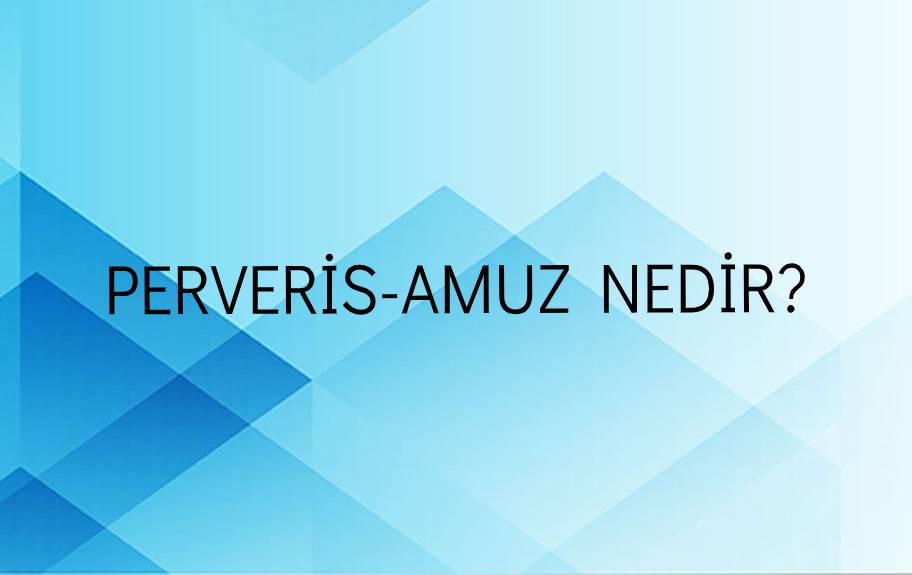 Perveriş-amuz Nedir? 1