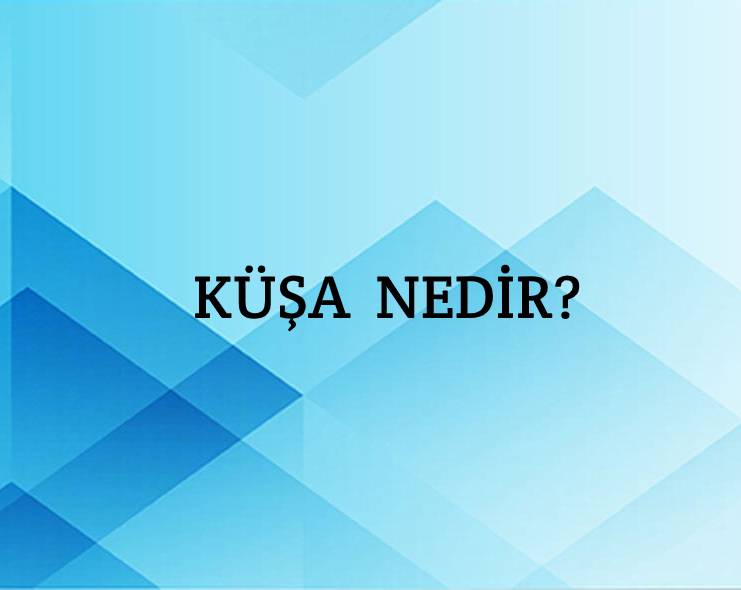 Küşa Nedir? 2