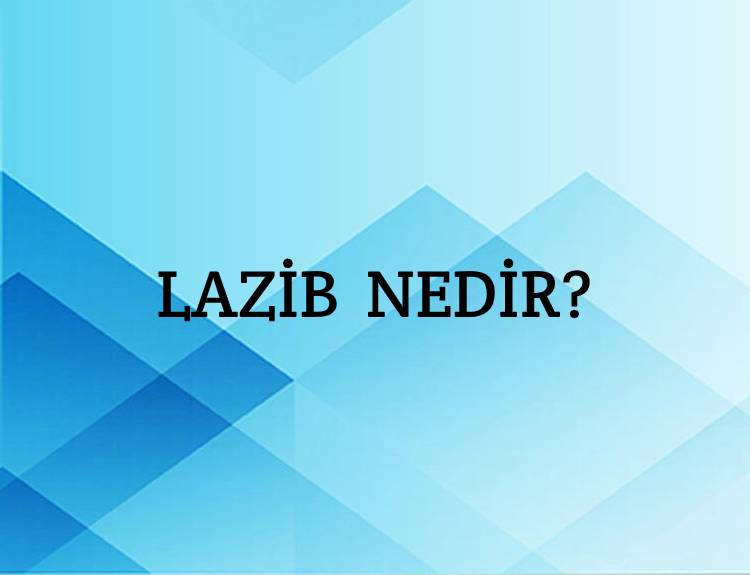 Lazib Nedir? 10