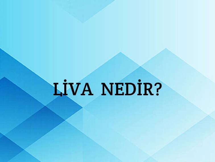 Liva Nedir? 6