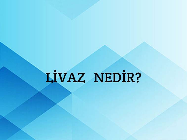 Livaz Nedir? 3