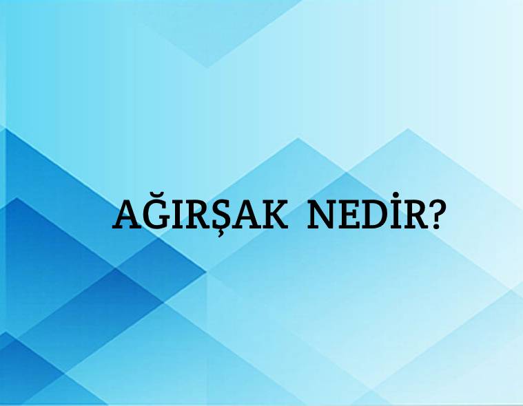 Ağırşak Nedir? 1