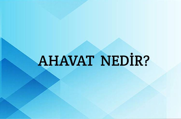 Ahavat Nedir? 1