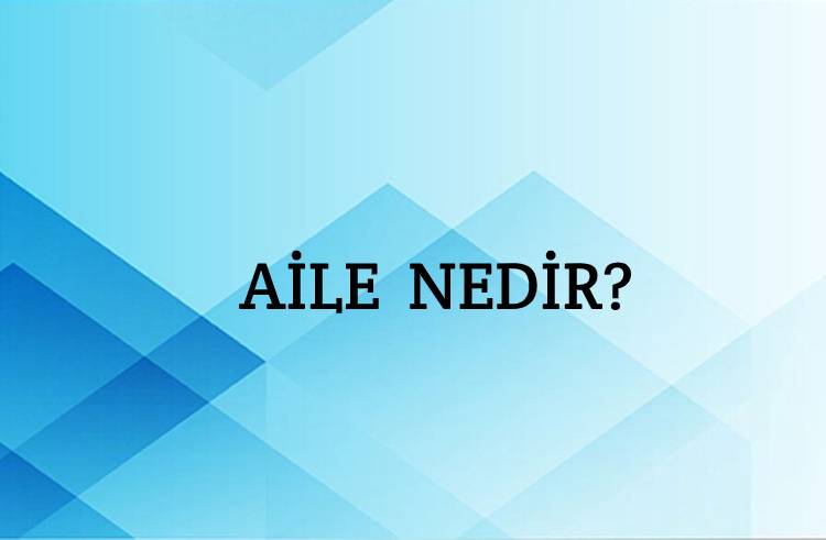 Aile Nedir? 1