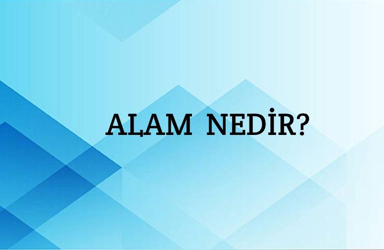 Alam Nedir? 2