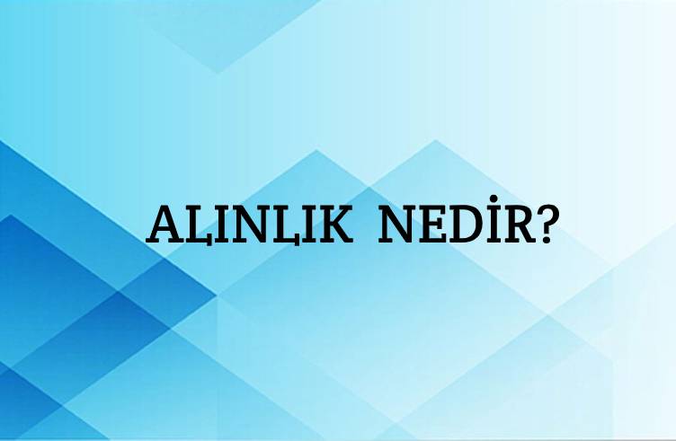 Alınlık Nedir? 2