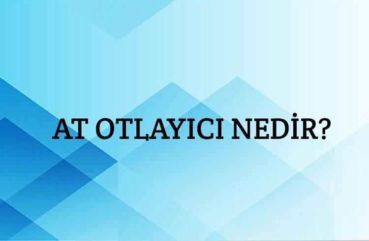 At Otlayıcı Nedir? 2