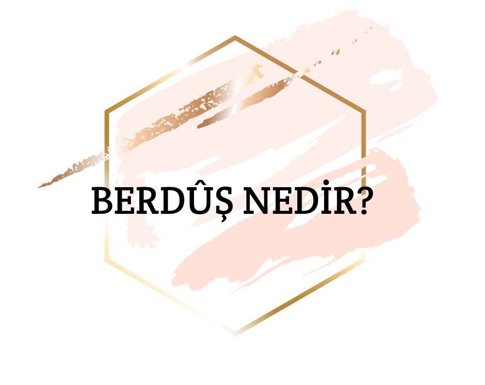 Berdûş Nedir? 1