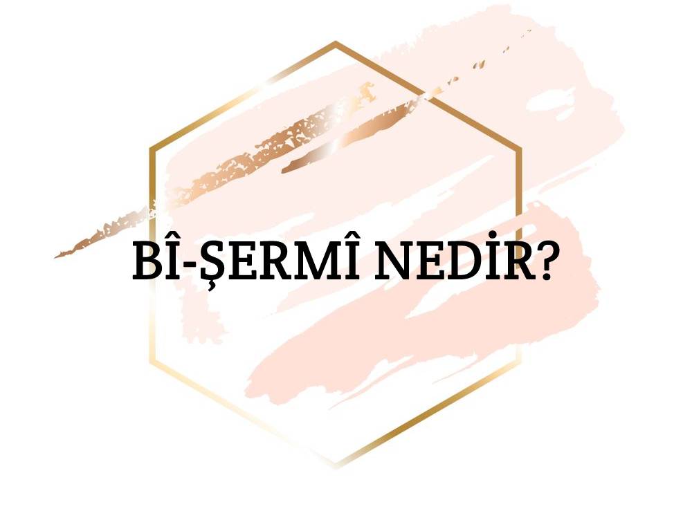 Bî-şermî Nedir? 1