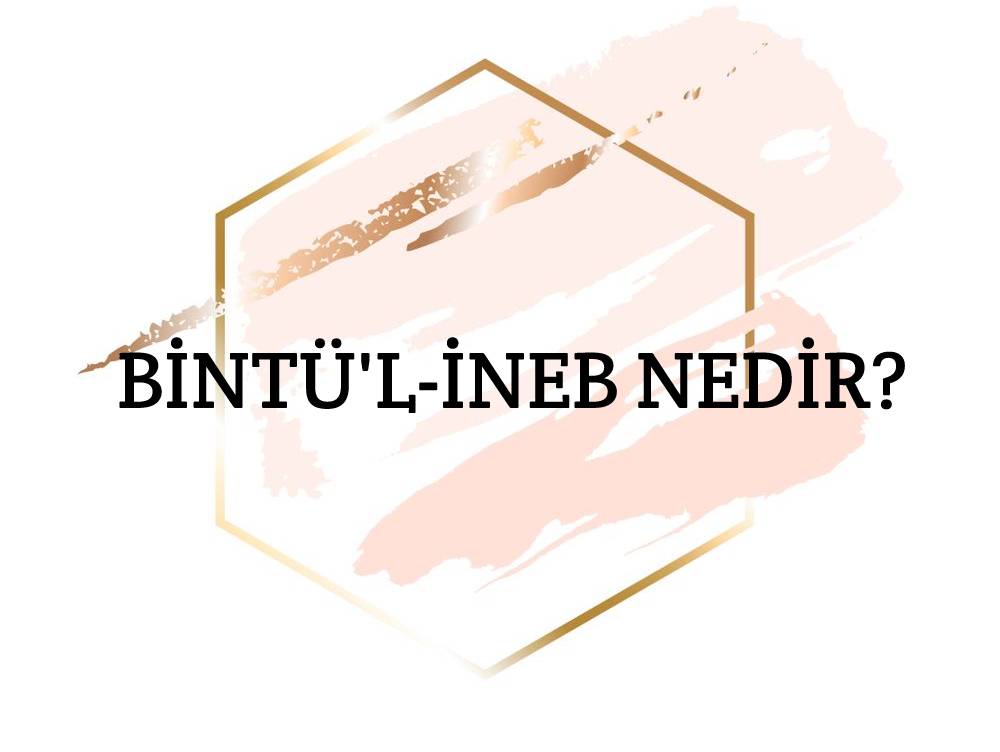 Bintü'l-ineb Nedir? 1