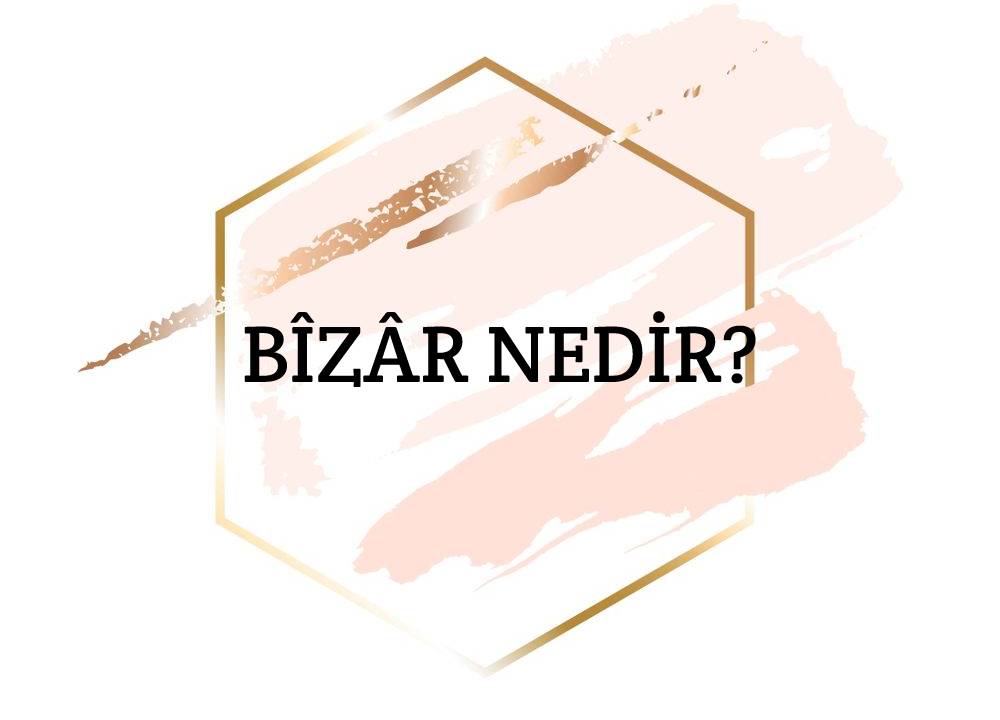 Bîzâr Nedir? 1