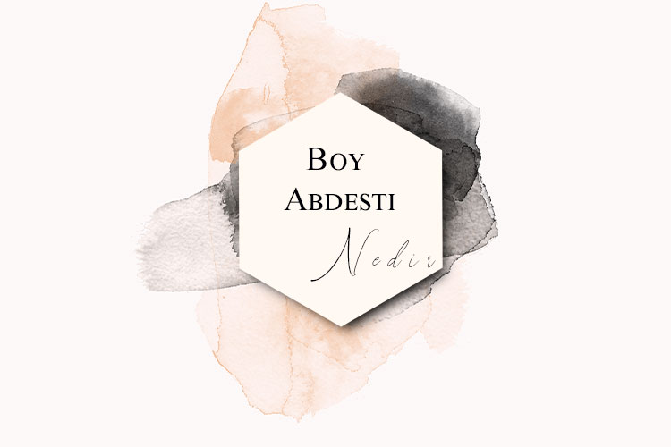 Boy Abdesti Nedir? 3