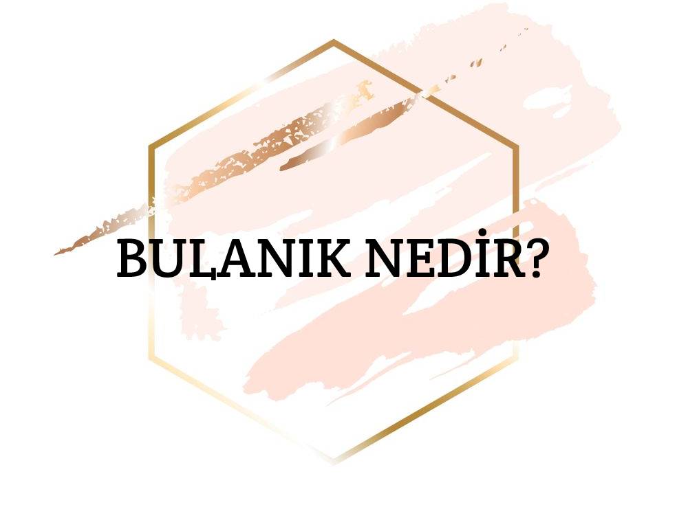 Bulanık Nedir? 2