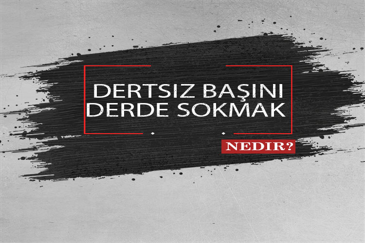 Dertsiz Başını Derde Sokmak Nedir? 1