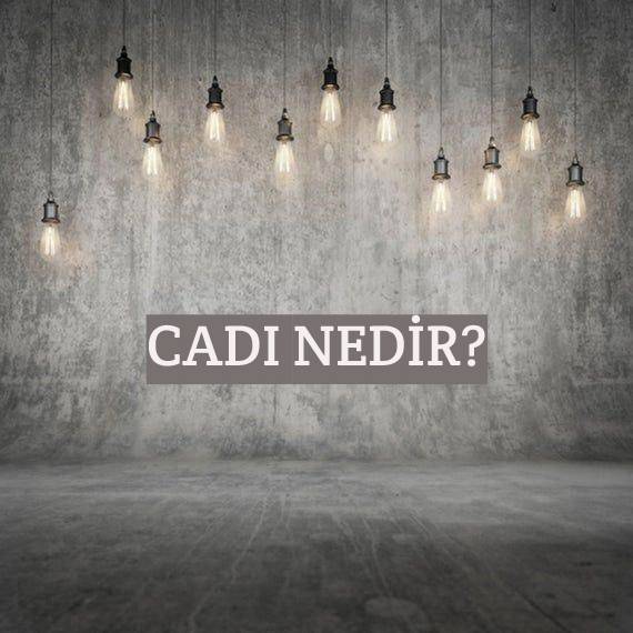 Cadı Nedir? 2