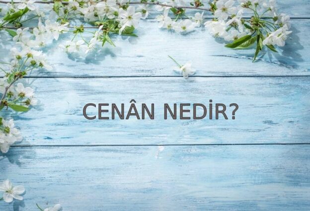 Cenân Nedir? 1