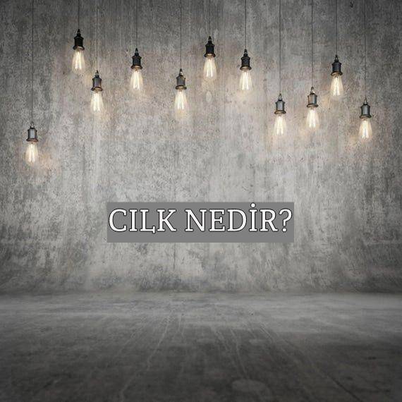 Cılk Nedir? 1