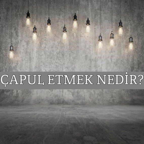 Çapul Etmek Nedir? 1