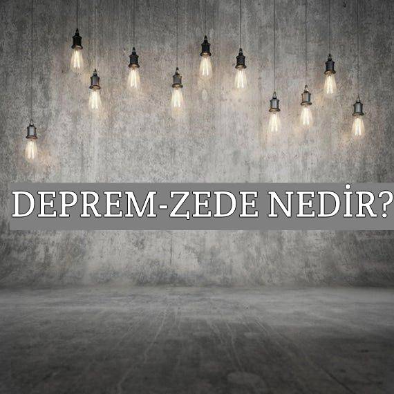 Deprem-zede Nedir? 1