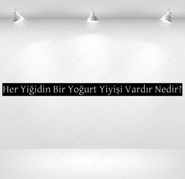 Her Yiğidin Bir Yoğurt Yiyişi Vardır Nedir? 5