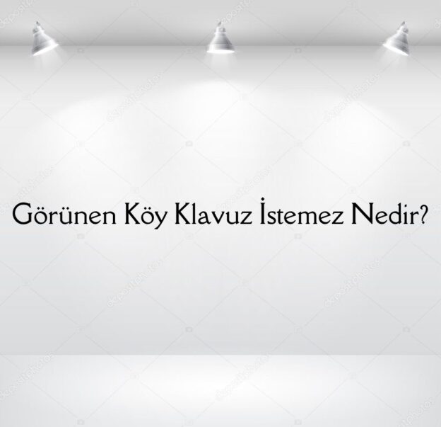 Görünen Köy Kılavuz İstemez Nedir? 1