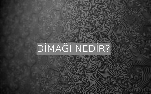 Dimâğî Nedir? 1