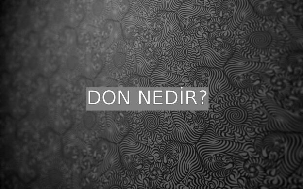 Don Nedir? 1