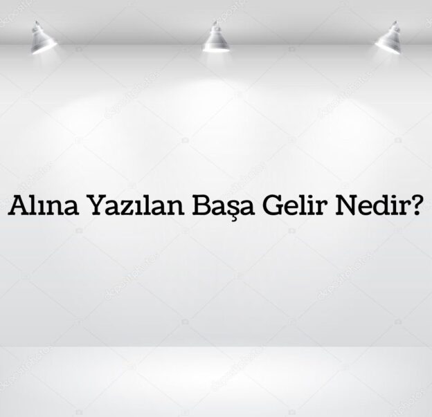 Alına Yazılan Başa Gelir Nedir? 1