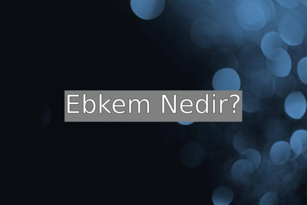 Ebkem Nedir? 2