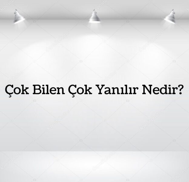 Çok Bilen Çok Yanılır Nedir? 5