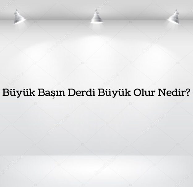 Büyük Başın Derdi Büyük Olur Nedir? 2