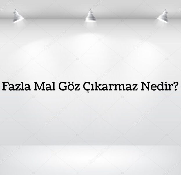 Fazla Mal Göz Çıkarmaz Nedir? 2