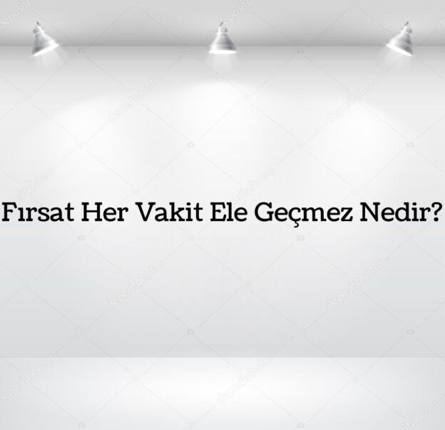 Fırsat Her Vakit Ele Geçmez Nedir? 1